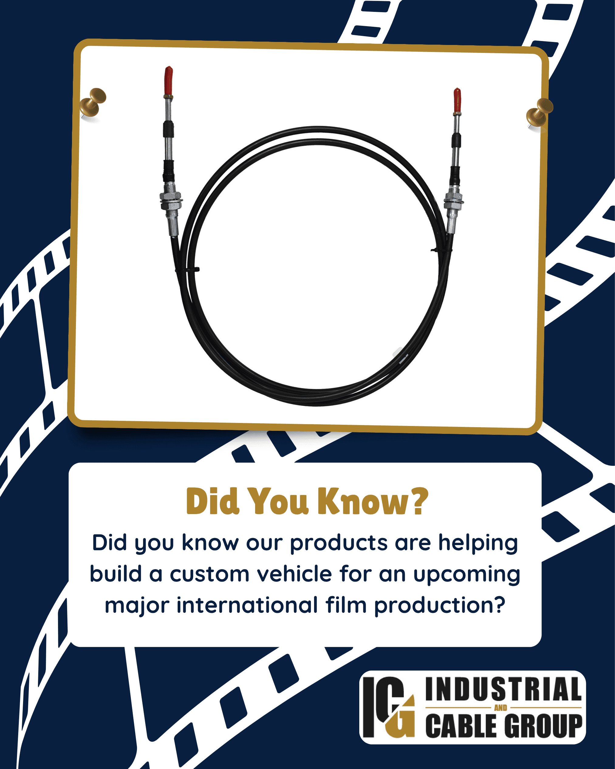 Industrial Components Aren't Just for Industry – They're Helping Create Movie Magic Industrial Components Aren't Just for Industry – They're Helping Create Movie Magic
